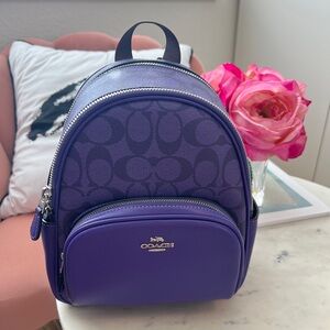 Coach Mini Court Backpack